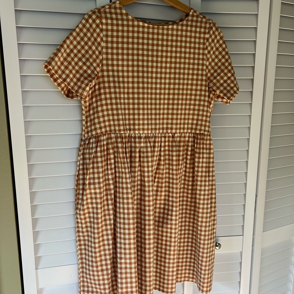 Tradlands Nico Dress in Hazel Gingham